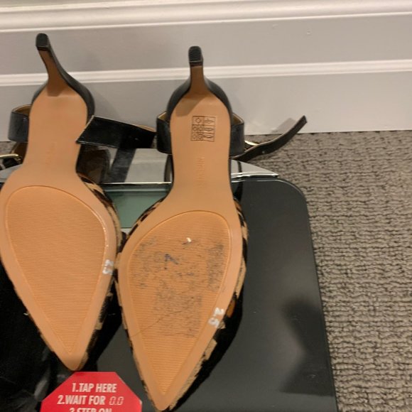 Nine west leopard slingbacks size 7 - Picture 4 of 4